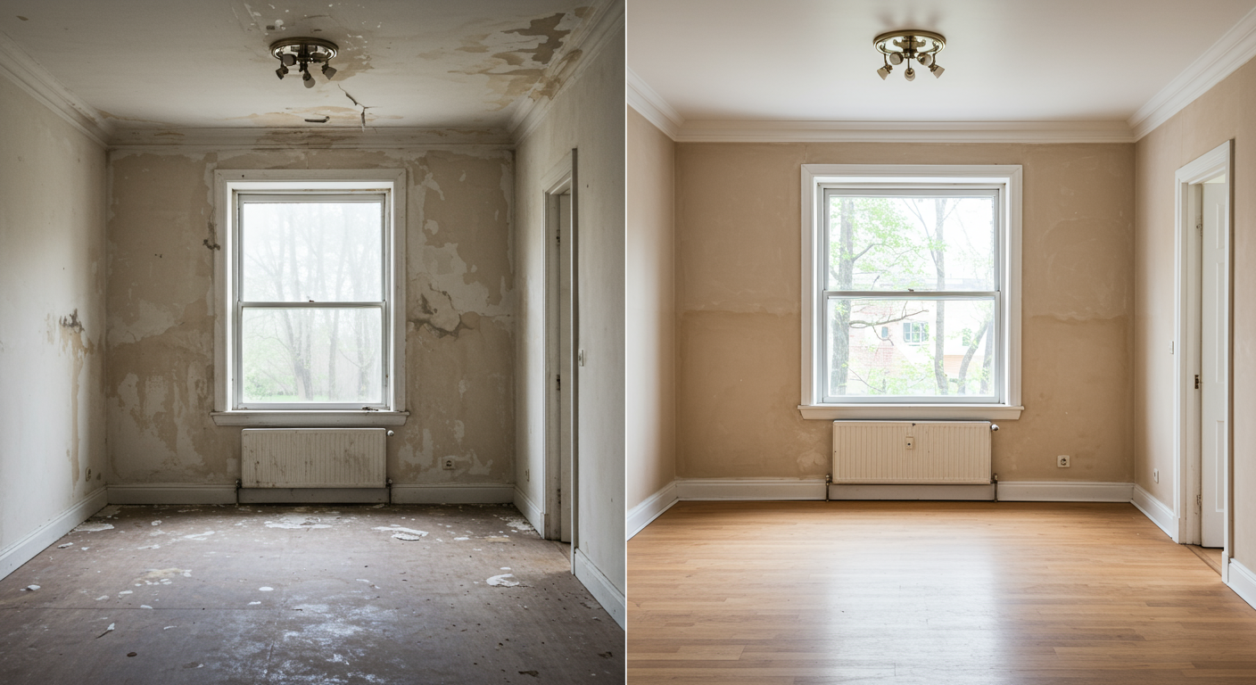 Before and After Repair